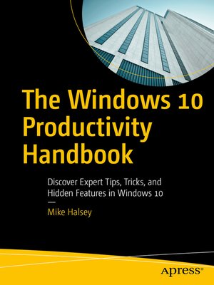 cover image of The Windows 10 Productivity Handbook
